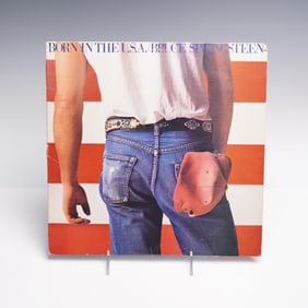 Columbia Records Bruce Springsteen Vinyl Record, Born In The U.S.A.