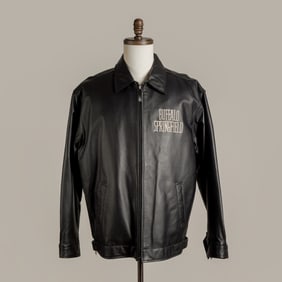 Winco USA Buffalo Springfield Embroidered Leather Jacket