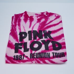 Pink Floyd 1987 Reunion Tour Tie Dye Shirt