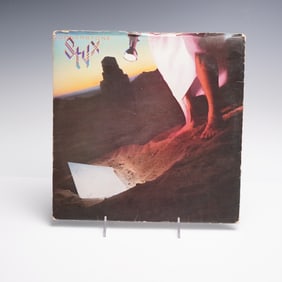 A&M Records Styx Vinyl Record, Cornerstone