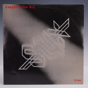 Styx Caught in the Act - Live Double LP Record