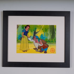 Walt Disney Limited Edition Serigraph Cel, Snow White and Dwarfs