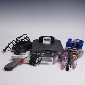 9pc Nintendo 64 Console Bundle