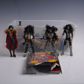 Collection of KISS Psycho Circus Figures & Mixed Action Figures