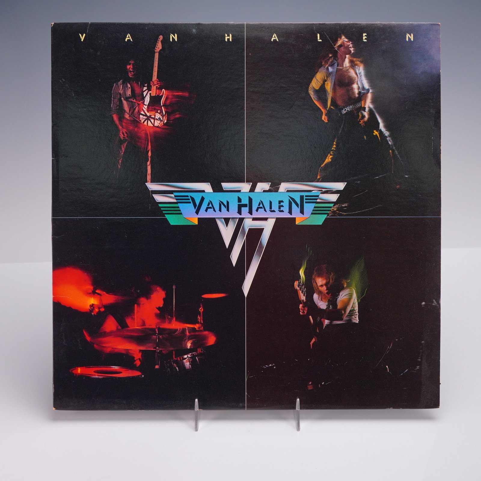 Warner Bros. Records Van Halen Vinyl Record, Van Halen: An original 1978 Warner Bros. Records stereo pressing of Van Halen's self-titled debut album. his foundational release heralded the arrival of the band's explosive blend of hard rock and heavy metal,