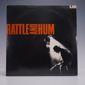 U2 Vinyl Album, Rattle and Hum 1988 Island Records