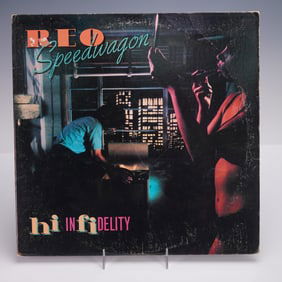 Epic Records REO Speedwagon Vinyl Record, Hi Infidelity