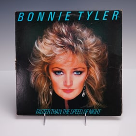 Columbia Records Bonnie Tyler Vinyl Record, Faster Than The Speed of Night