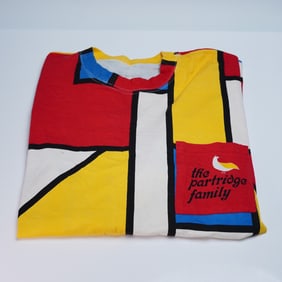 Vintage 1991 The Partridge Family T-Shirt Mondrian Style