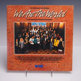 We Are the World LP USA for Africa Columbia 1985