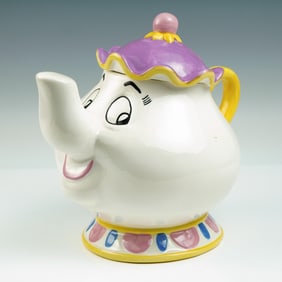 Disney Mrs. Potts Ceramic Cookie Jar with Lid