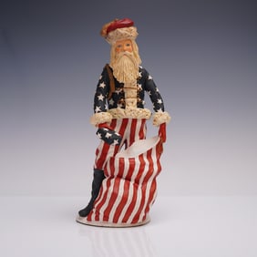 Duncan Royal Santa Figurine Civil War 1983