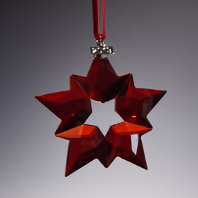 Swarovski Crystal 2019 Holiday Ornament, Red Little