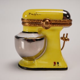 Chateau Limoges Porcelain Miniature Mixer