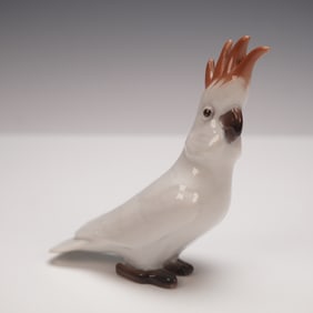 Bing & Grondahl Porcelain Cockatoo Figurine, Model 21784