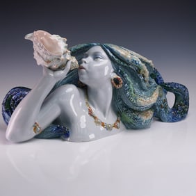 Lladro Porcelain Sculpture, Call of the Sea 01001814
