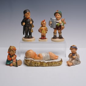 6pc Goebel Hummel Figurine Set