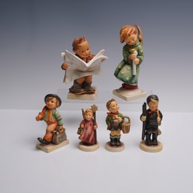 6pc Goebel Hummel Figurines