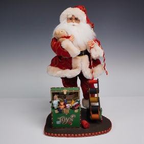 Karen Didion Santa Claus Figurine, Attic Treasures