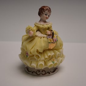 Irish Dresden Porcelain Figurine Dorothea Ireland