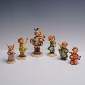 6pc Goebel Hummel Figurines with Original Box