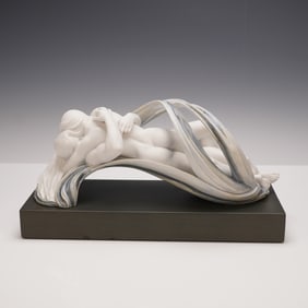 Lladro Porcelain Sculpture, Love and Desire 01018013