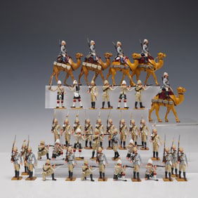 40pc El Templario Camel Corps and Infantry Regiment