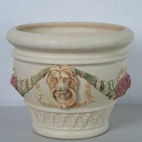 Weller Roma Lion Jardiniere