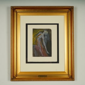 Salvador Dali, Color Woodcut on Paper w/ Authentication