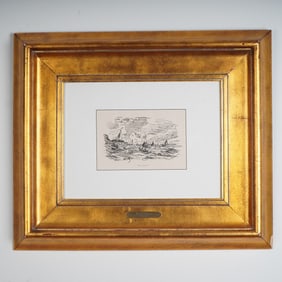 Claude Monet (Aft.) Offset Lithograph, Vue de Honfleur