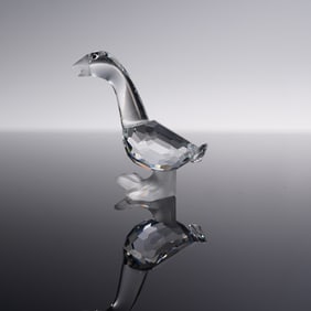 Swarovski Crystal Figurine, Tom Goose