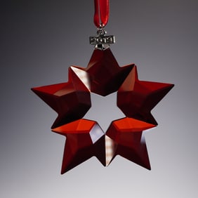 Swarovski Crystal Annual Edition Holiday Ornament 2019, Red Little