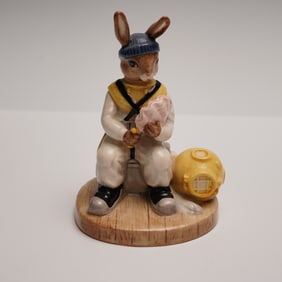 Royal Doulton Bunnykins Figurine, Deep Sea Diver DB273, Signed