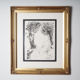 Marc Chagall, Lithograph on Paper, William Shakespeare The Tempest