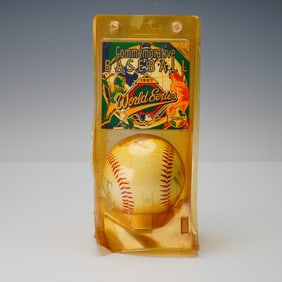World Series Commemorative Baseball Signed by Jeff Conine