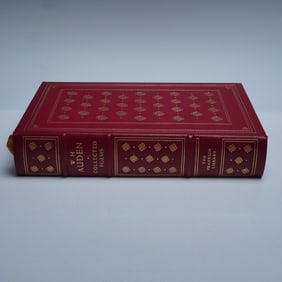 Franklin Library Leatherbound Edition Book, W H Auden Collected Poems