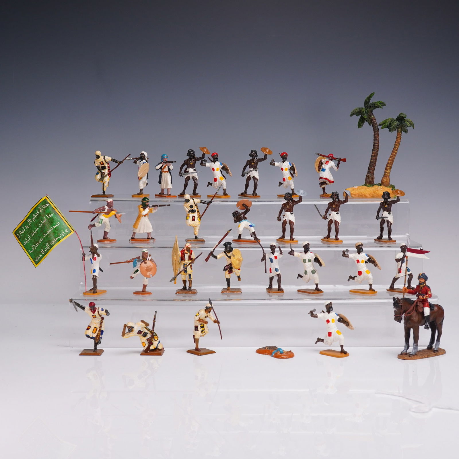 32pc Del Prado & El Templario Miniature Sudanese Mahdist Army-Bengal Lancer (1 of 8)