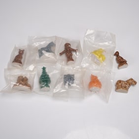 10pc Wade England Miniature Figurines
