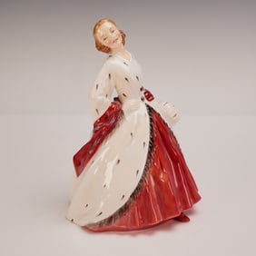 Royal Doulton Figurine Ermine Coat HN1981
