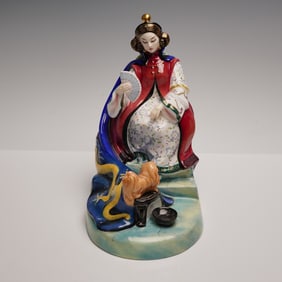 Royal Doulton Les Femmes Fatales Figurine, Tzu Hsi Empress Dowager HN2391
