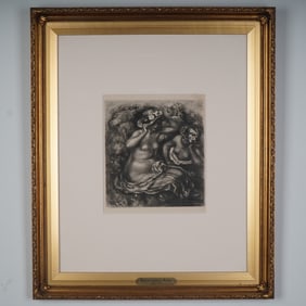 Pierre-Auguste Renoir (Aft.) Heliogravure, Fillette Au Torse Nu