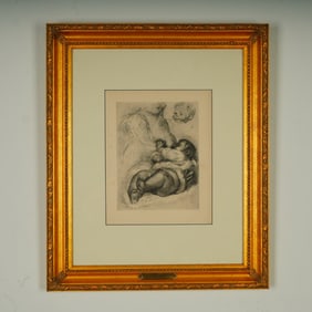 Pierre-Auguste Renoir, 1919 Copper Plate Heliogravure on Paper