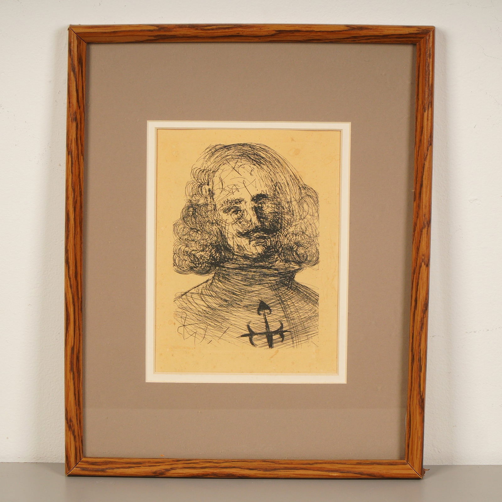 Salvador Dali, Original Etching on Paper, Velazquez, w/ Authentification (1 of 6)