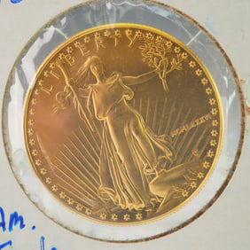1986 $50 American Gold Eagle 1 oz. Coin