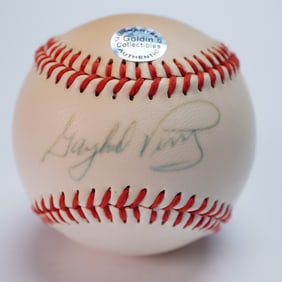Gaylord Perry Signed Rawlings OLB3 Baseball with Case