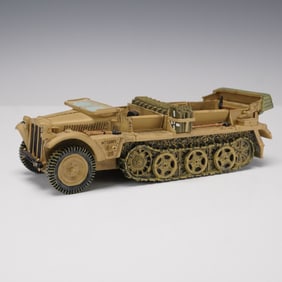 King & Country German Demag Half-Track, Toy Tank