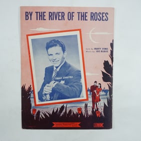 Frank Sinatra By the River of the Roses Vintage Sheet Music