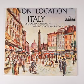 Decca Records On Location Italy Vinyl LP DL 9087