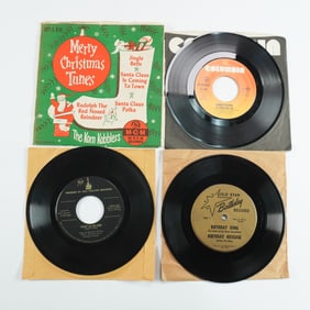 4pc Assorted Vinyl Records