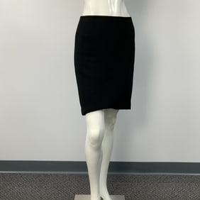 Elegant Black Pencil Skirt